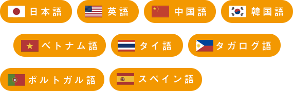 対応言語